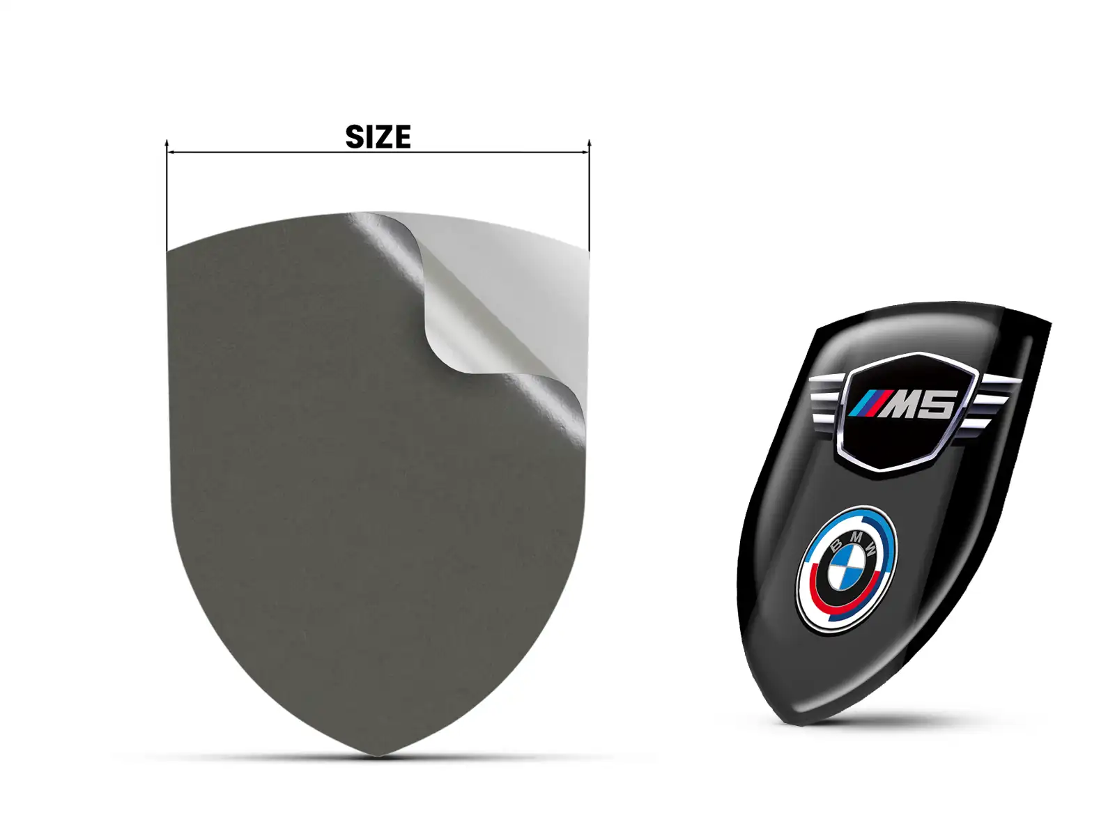 BMW Wandaufkleber Auto Universal Hochwertig Pro